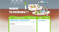 Desktop Screenshot of mamaetaocupada.com.br